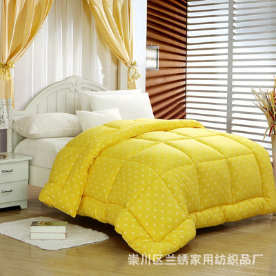 【南通家紡批發 冬季特惠被 珠光漿磨毛 超細纖維】價格,廠家,圖片,被子、蠶絲被、羽絨被,崇川區蘭繡家用紡織品廠-